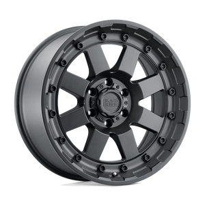 20" Black Rhino Hard Alloys CLEGHORN MATTE BLACK 8X170