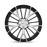 20X11 Cray ASTORIA GLOSS BLACK W/ MIRROR CUT FACE 5X120.65