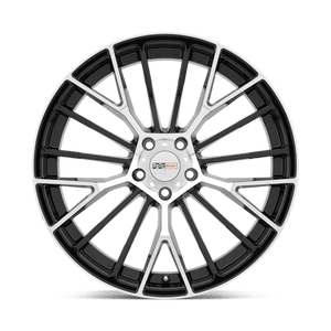 20X11 Cray ASTORIA GLOSS BLACK W/ MIRROR CUT FACE 5X120.65