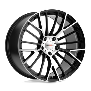 20" Cray ASTORIA GLOSS BLACK W/ MIRROR CUT FACE 5X120.65