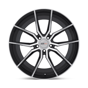 20" Cray SPIDER GLOSS BLACK W/ MIRROR CUT FACE 5X120