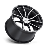 20" Cray SPIDER GLOSS BLACK W/ MIRROR CUT FACE 5X120