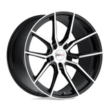 19X11 Cray SPIDER GLOSS BLACK W/ MIRROR CUT FACE 5X120.65