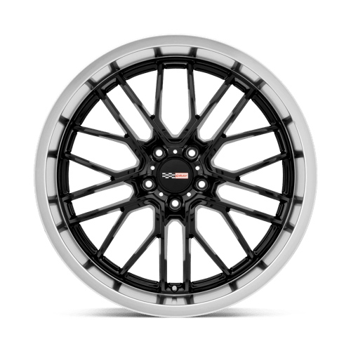 20" Cray EAGLE GLOSS BLACK W/ MIRROR CUT LIP 5X120.65