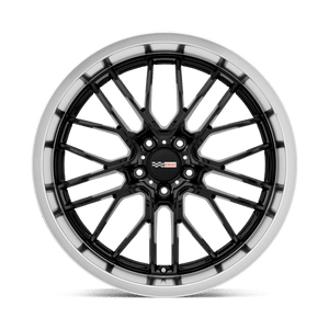 20" Cray EAGLE GLOSS BLACK W/ MIRROR CUT LIP 5X120.65