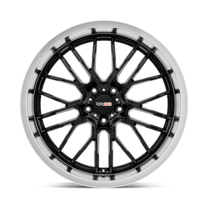 20X10.5 Cray EAGLE GLOSS BLACK W/ MIRROR CUT LIP 5X120.65