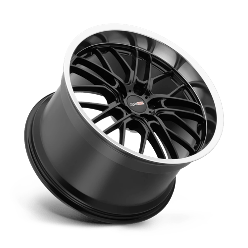 20" Cray EAGLE GLOSS BLACK W/ MIRROR CUT LIP 5X120.65
