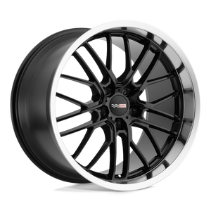 20" Cray EAGLE GLOSS BLACK W/ MIRROR CUT LIP 5X120.65