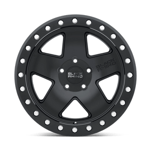 20" Black Rhino Hard Alloys CRAWLER MATTE BLACK 6X139.7