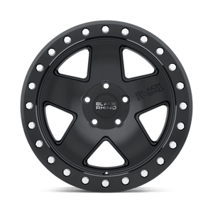 20X9.5 Black Rhino Hard Alloys CRAWLER MATTE BLACK 5X139.7