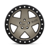 20X9.5 Black Rhino Hard Alloys CRAWLER MATTE BRONZE W/ BLACK RING 5X139.7