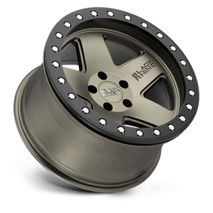 18" Black Rhino Hard Alloys CRAWLER MATTE BRONZE W/ BLACK RING 5X139.7