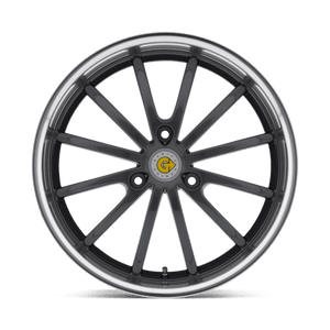 17" Genius DARWIN GUNMETAL W/ MIRROR CUT LIP 3X112