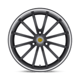 17X6.5 Genius DARWIN GUNMETAL W/ MIRROR CUT LIP 3X112