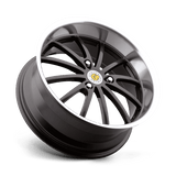 17" Genius DARWIN GUNMETAL W/ MIRROR CUT LIP 3X112