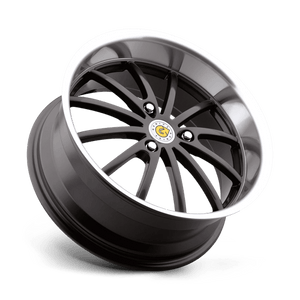 17" Genius DARWIN GUNMETAL W/ MIRROR CUT LIP 3X112
