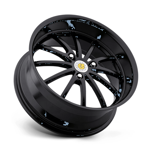 17X6.5 Genius DARWIN MATTE BLACK 3X112