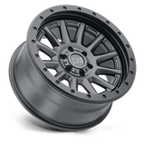 20" Black Rhino Hard Alloys DUGGER GUN BLACK 6X135