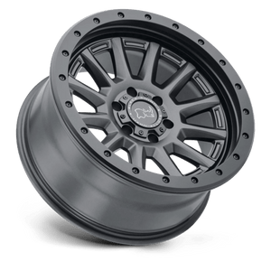 18" Black Rhino Hard Alloys DUGGER GUN BLACK 6X139.7