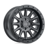 20" Black Rhino Hard Alloys DUGGER GUN BLACK 5X127