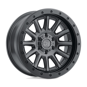 20" Black Rhino Hard Alloys DUGGER GUN BLACK 6X114.3