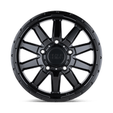 17" Black Rhino Hard Alloys EXCURSION MATTE BLACK 6X139.7