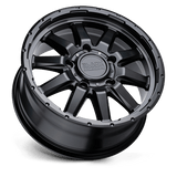 17" Black Rhino Hard Alloys EXCURSION MATTE BLACK 6X139.7