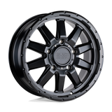 17" Black Rhino Hard Alloys EXCURSION MATTE BLACK 6X139.7