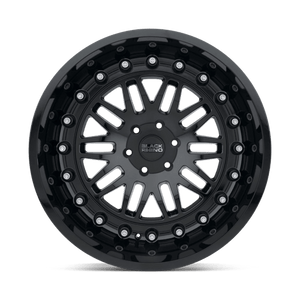 18" Black Rhino Hard Alloys FURY GLOSS BLACK 5X150