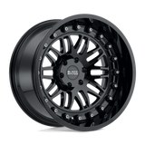 18X9.5 Black Rhino Hard Alloys FURY GLOSS BLACK 5X150