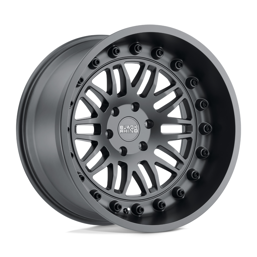 20" Black Rhino Hard Alloys FURY MATTE GUNMETAL 5X139.7