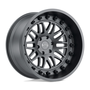 20" Black Rhino Hard Alloys FURY MATTE GUNMETAL 5X139.7