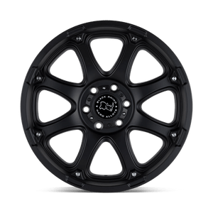 20" Black Rhino Hard Alloys GLAMIS MATTE BLACK 5X139.7