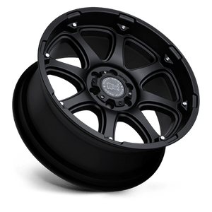 18X9 Black Rhino Hard Alloys GLAMIS MATTE BLACK 8X165.1
