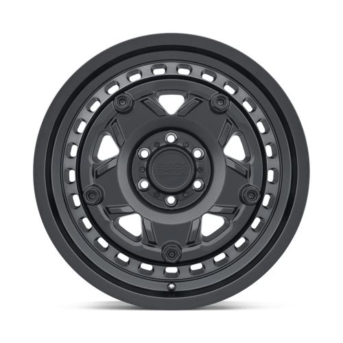 20X9 Black Rhino Hard Alloys GRANGE MATTE BLACK W/ MACHINED TINT 5X150