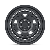 20X9 Black Rhino Hard Alloys GRANGE MATTE BLACK W/ MACHINED TINT 5X150