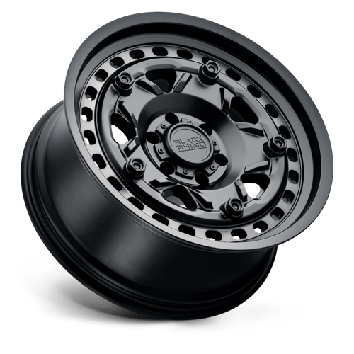 20" Black Rhino Hard Alloys GRANGE MATTE BLACK W/ MACHINED TINT 6X139.7