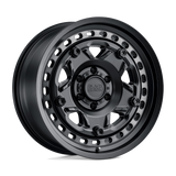 18" Black Rhino Hard Alloys GRANGE MATTE BLACK W/ MACHINED TINT 8X170