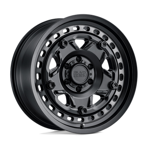 18" Black Rhino Hard Alloys GRANGE MATTE BLACK W/ MACHINED TINT 8X170