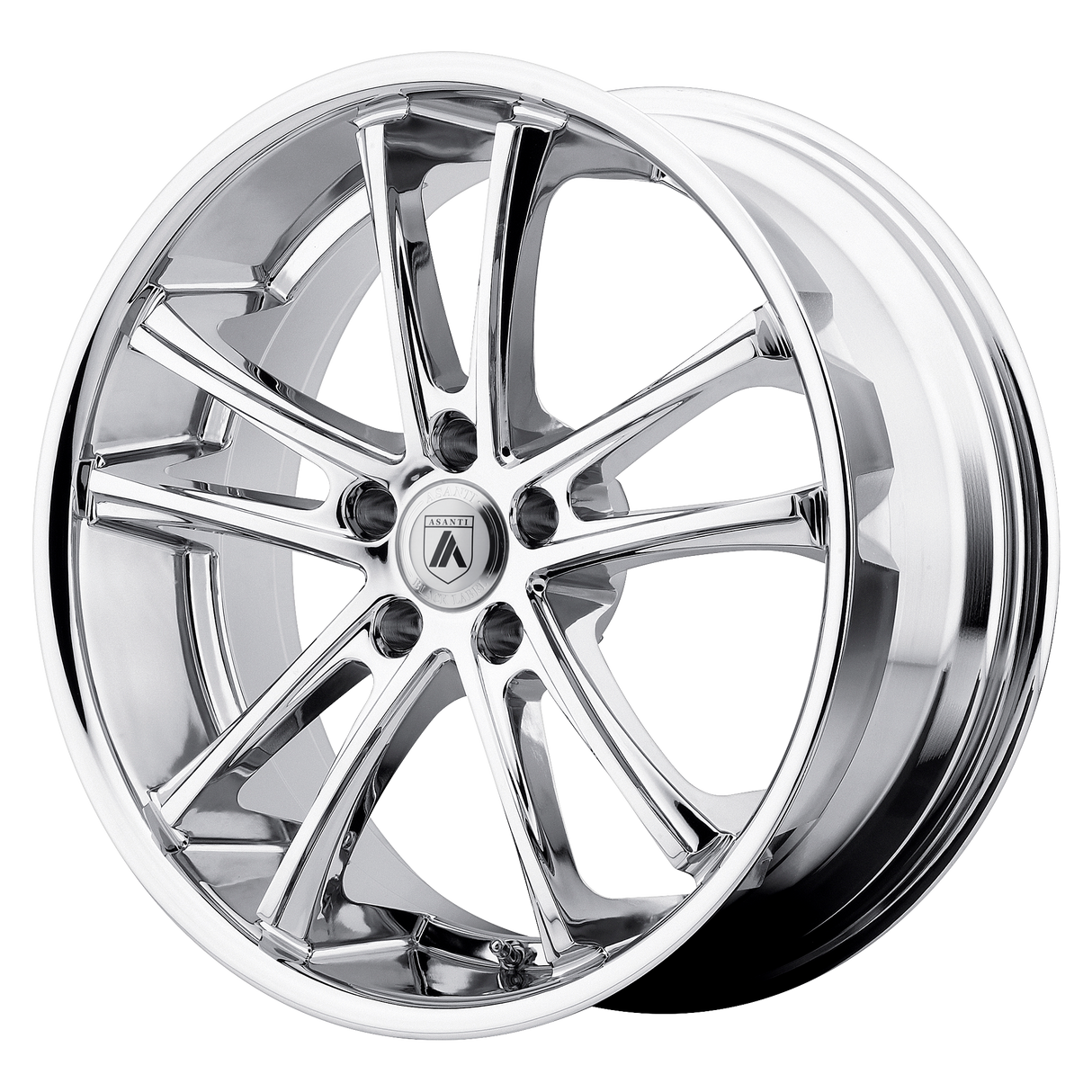 20X8.5 Asanti Black ABL-1 PEGASI CHROME 5X114.3