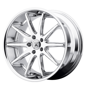 20X8.5 Asanti Black ABL-4 CAPELLA CHROME 5X114.3