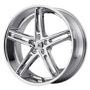 22X9 Asanti Black ABL-7 CHROME 5X120