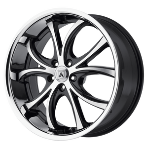 20X10 Asanti Black ABL-8 ELEKTRA CHROME 5X114.3
