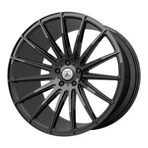 22X9 Asanti Black ABL-14 POLARIS GLOSS BLACK 5X108