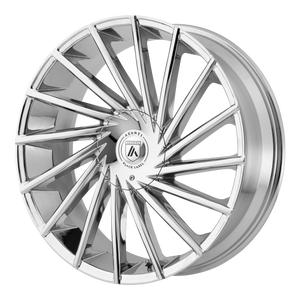 24X9 Asanti Black ABL-18 MATAR CHROME BLANK