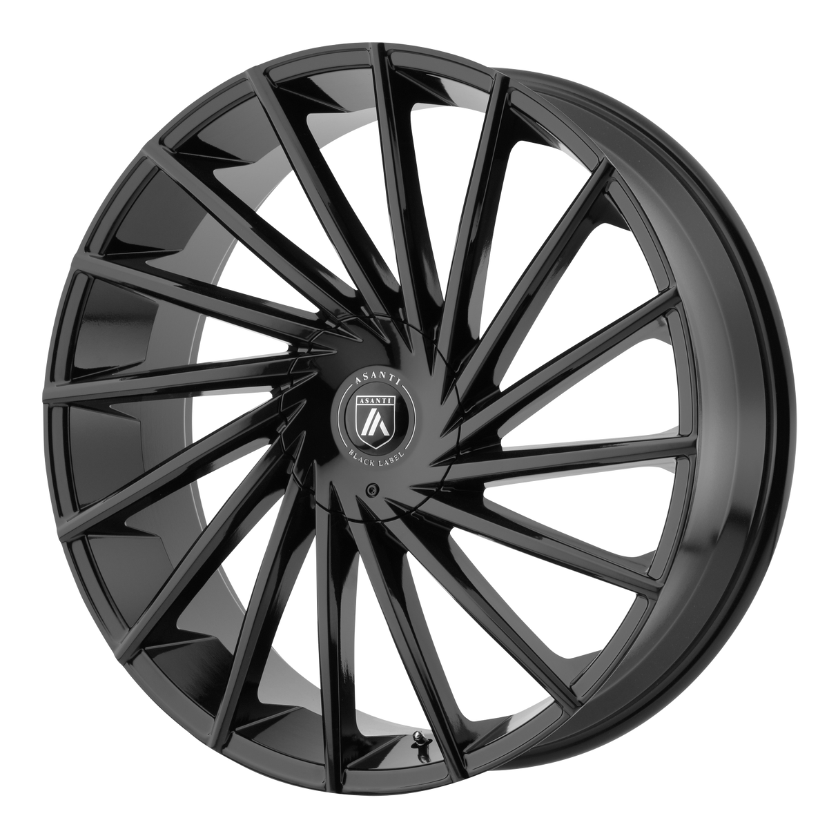 20X8.5 Asanti Black ABL-18 MATAR GLOSS BLACK 5X112