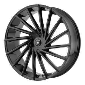 20X8.5 Asanti Black ABL-18 MATAR GLOSS BLACK 5X130