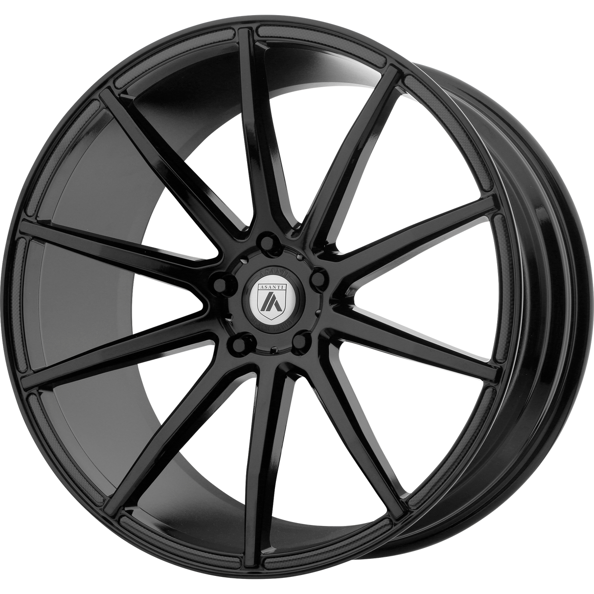 22X10.5 Asanti Black ABL-20 ARIES GLOSS BLACK 5X127