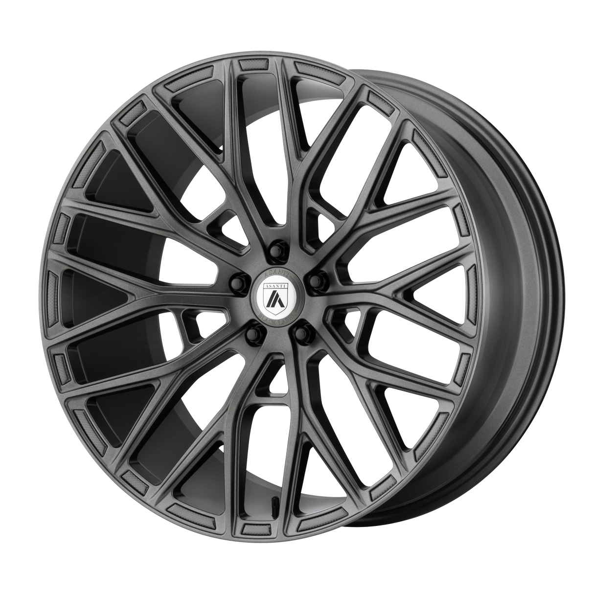 20X9 Asanti Black ABL-21 LEO MATTE GRAPHITE 5X127