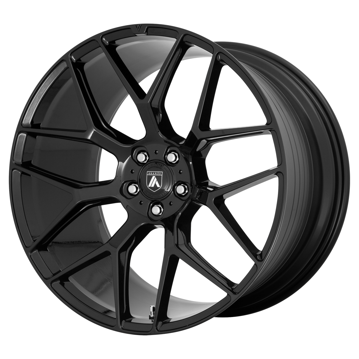 20X10.5 Asanti Black ABL-27 DYNASTY GLOSS BLACK 5X112